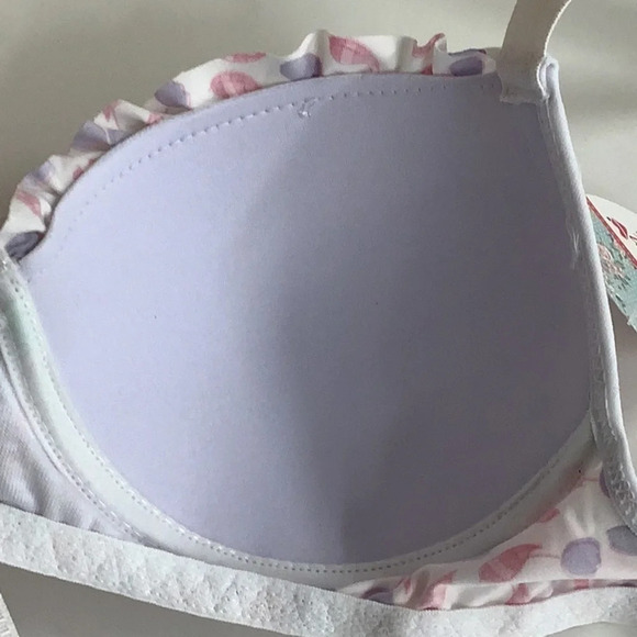 Massam Floral Padded Underwire Bra Made in Brazil New with Tags - Picture 8 of 9